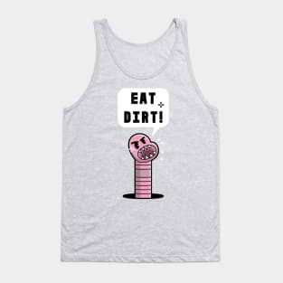 Very Angry Earth Worm Tank Top